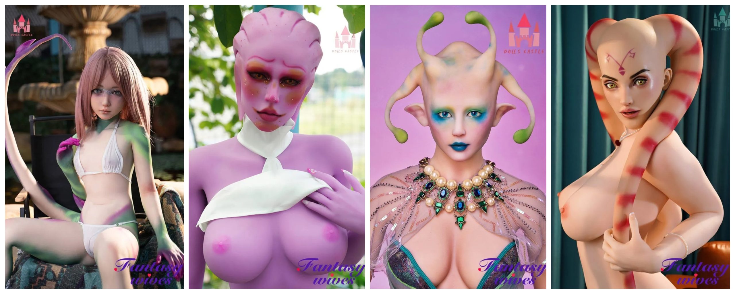 Fantasy alien sex doll